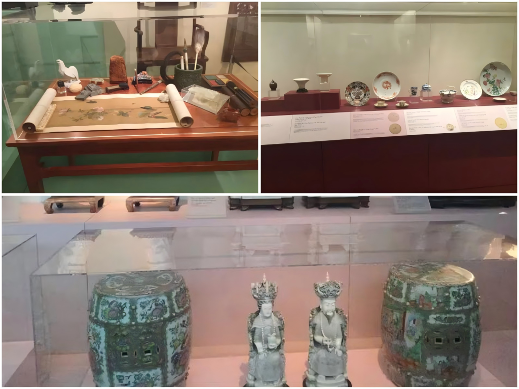 带去进行 海外中华文化传播 的展品