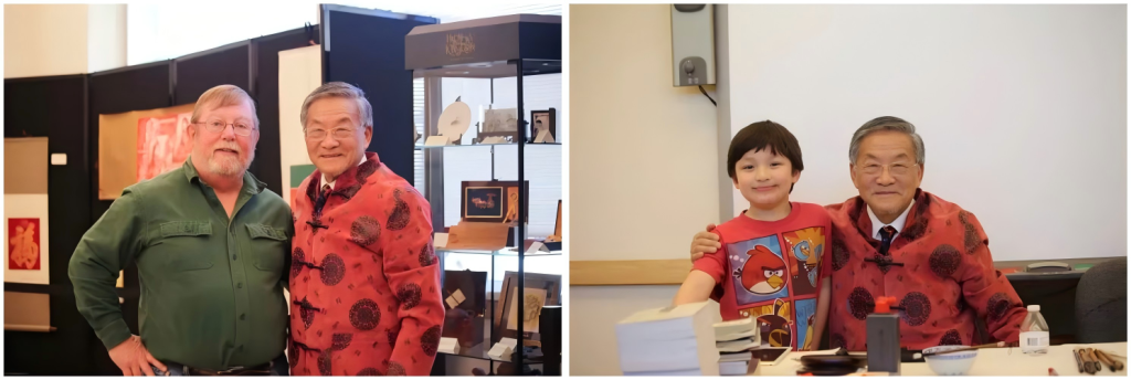 计冠光与外国友人